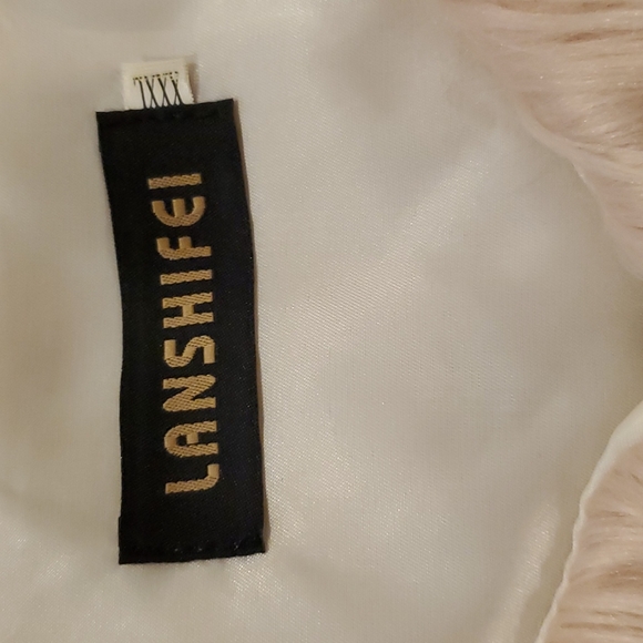 LANSHIFEI Rose Faux Fur Jacket S XXXL - Picture 4 of 6